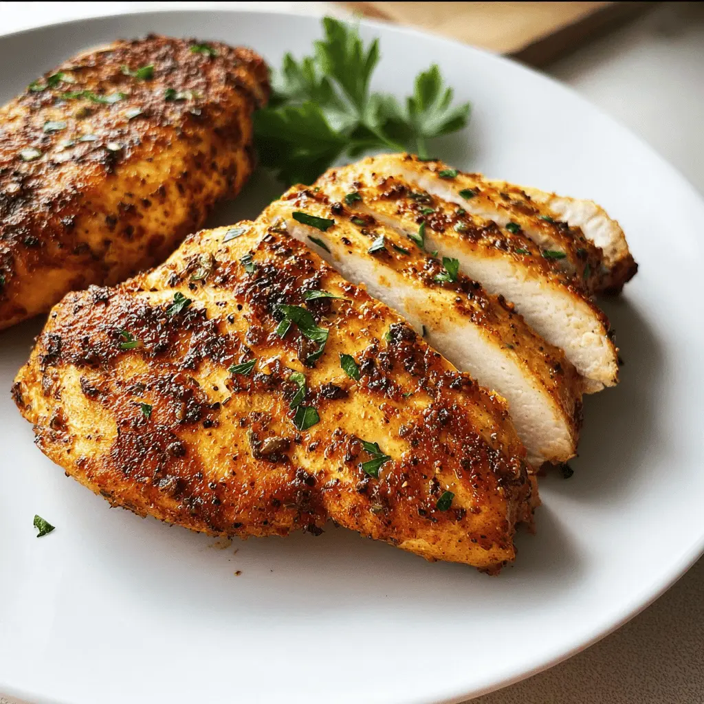 Juicy Air Fryer Chicken Breasts Recipe