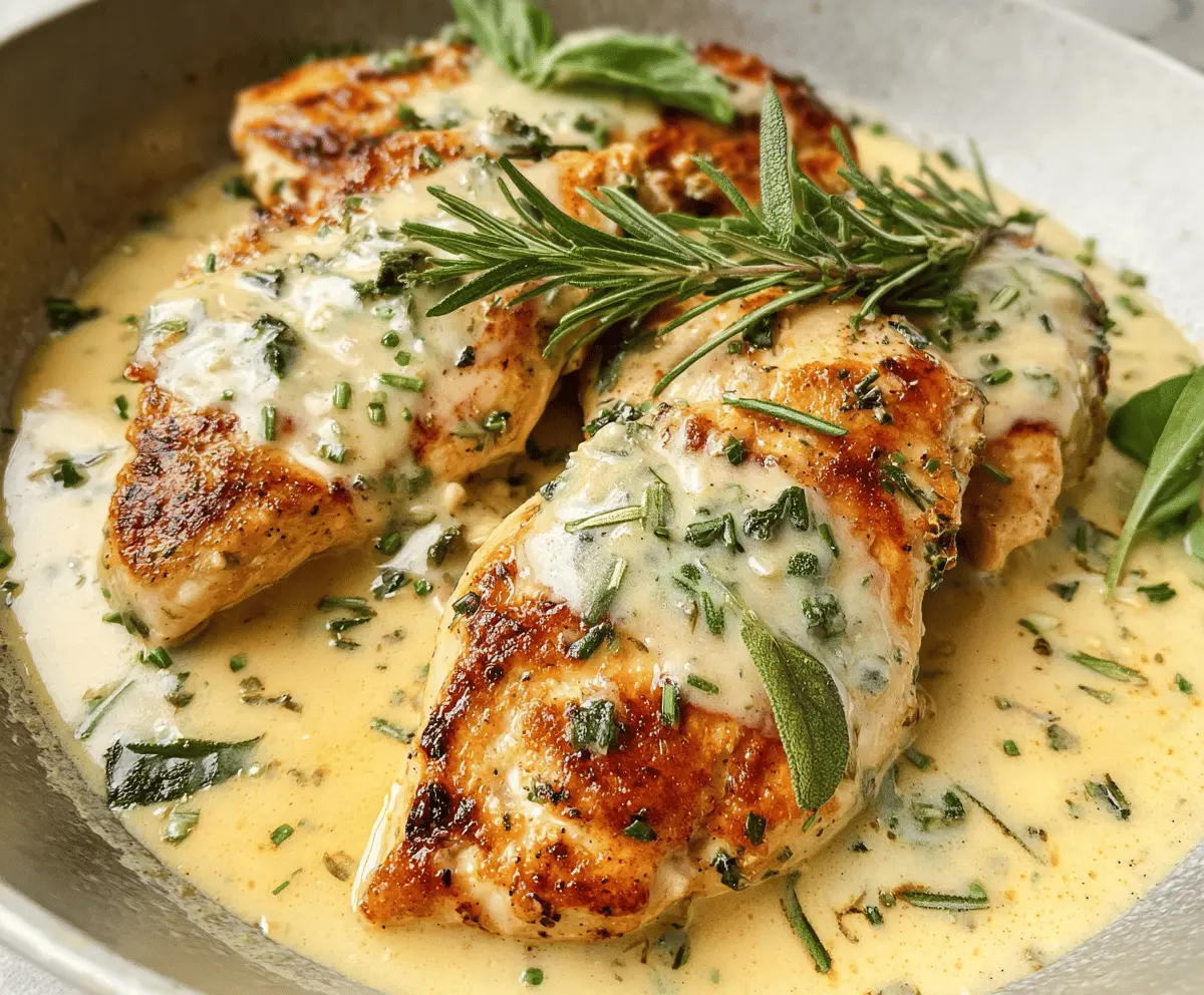 Creamy Herb Chicken Recipe for Easy Dinners