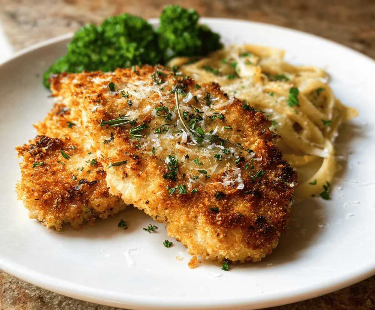 Crispy Parmesan Crusted Chicken Recipe