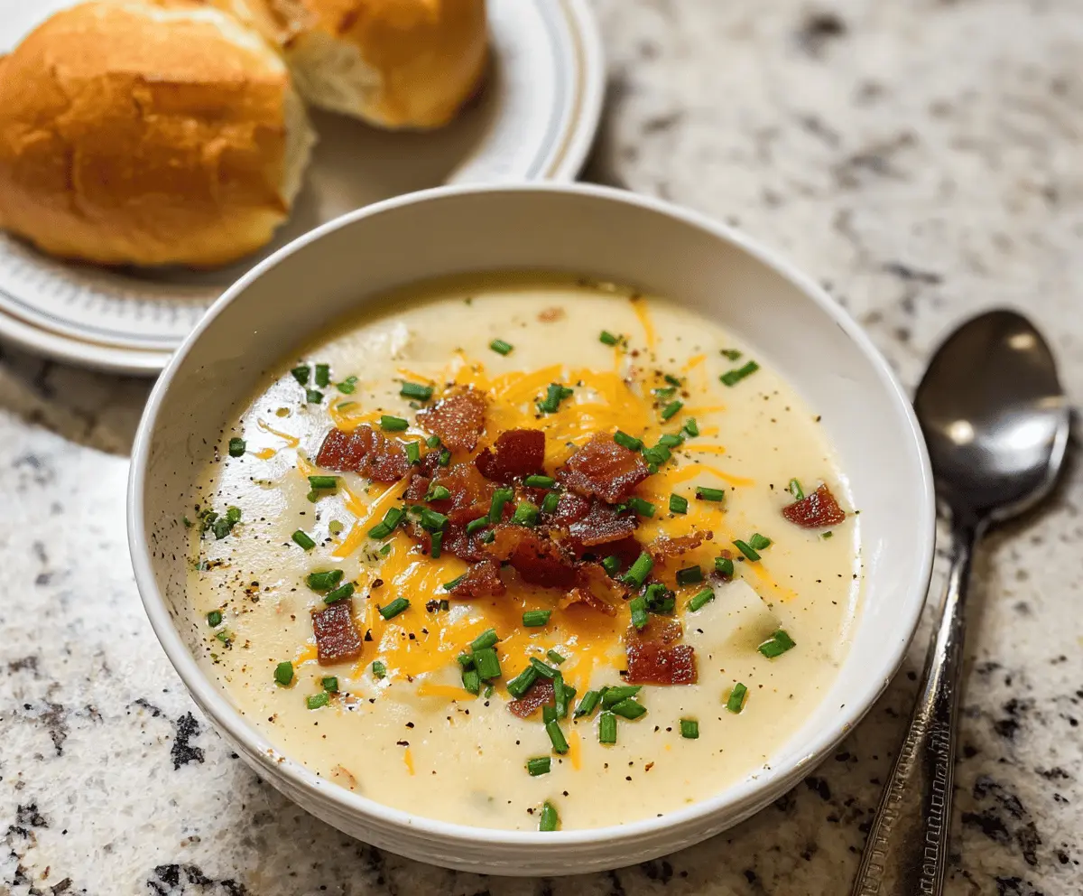 Easy Crockpot Potato Soup Recipe for Cozy Meals