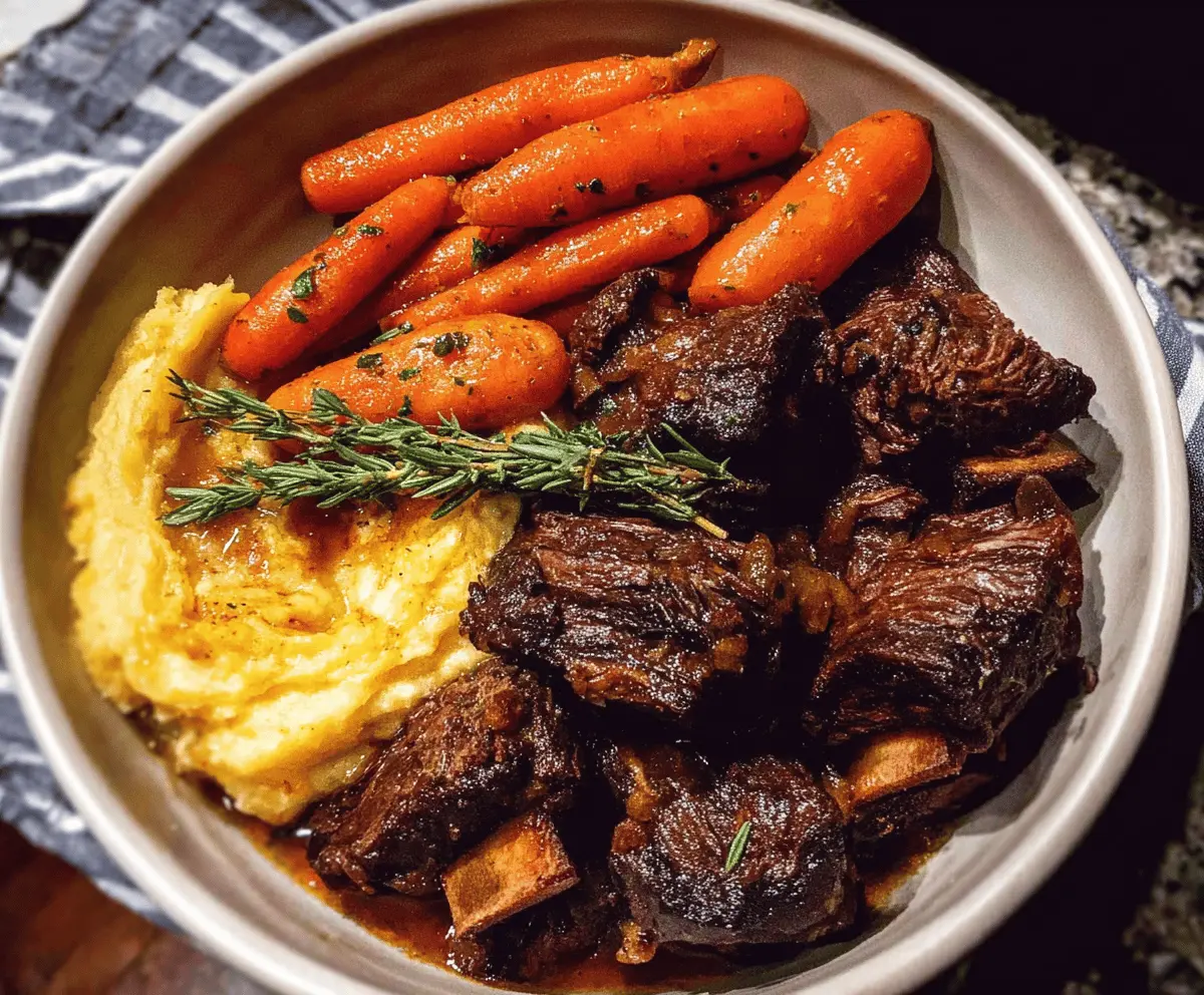 Super Tender Crockpot Beef Short Ribs Recipe