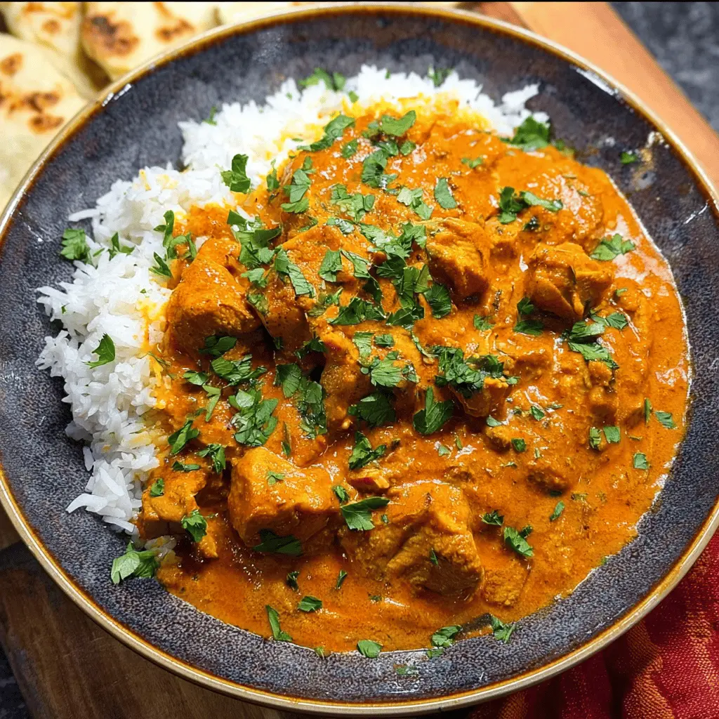 Easy Slow Cooker Indian Butter Chicken Recipe