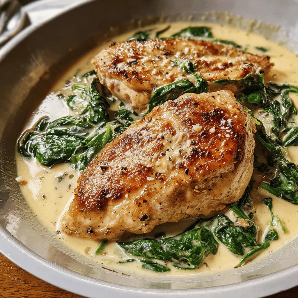 Creamy Chicken Florentine Recipe for Dinner
