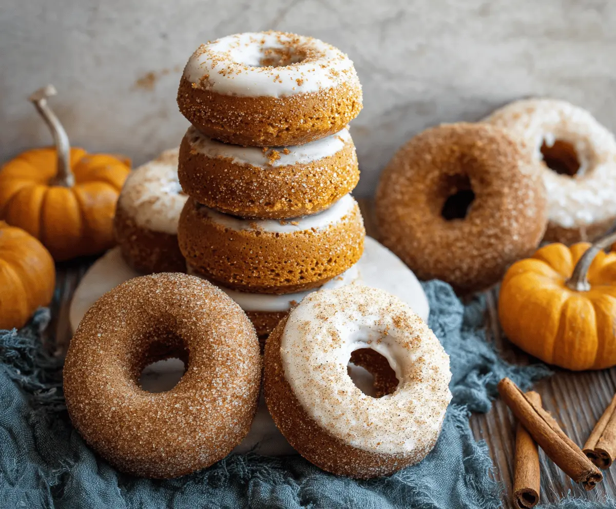 Baked Pumpkin Donuts