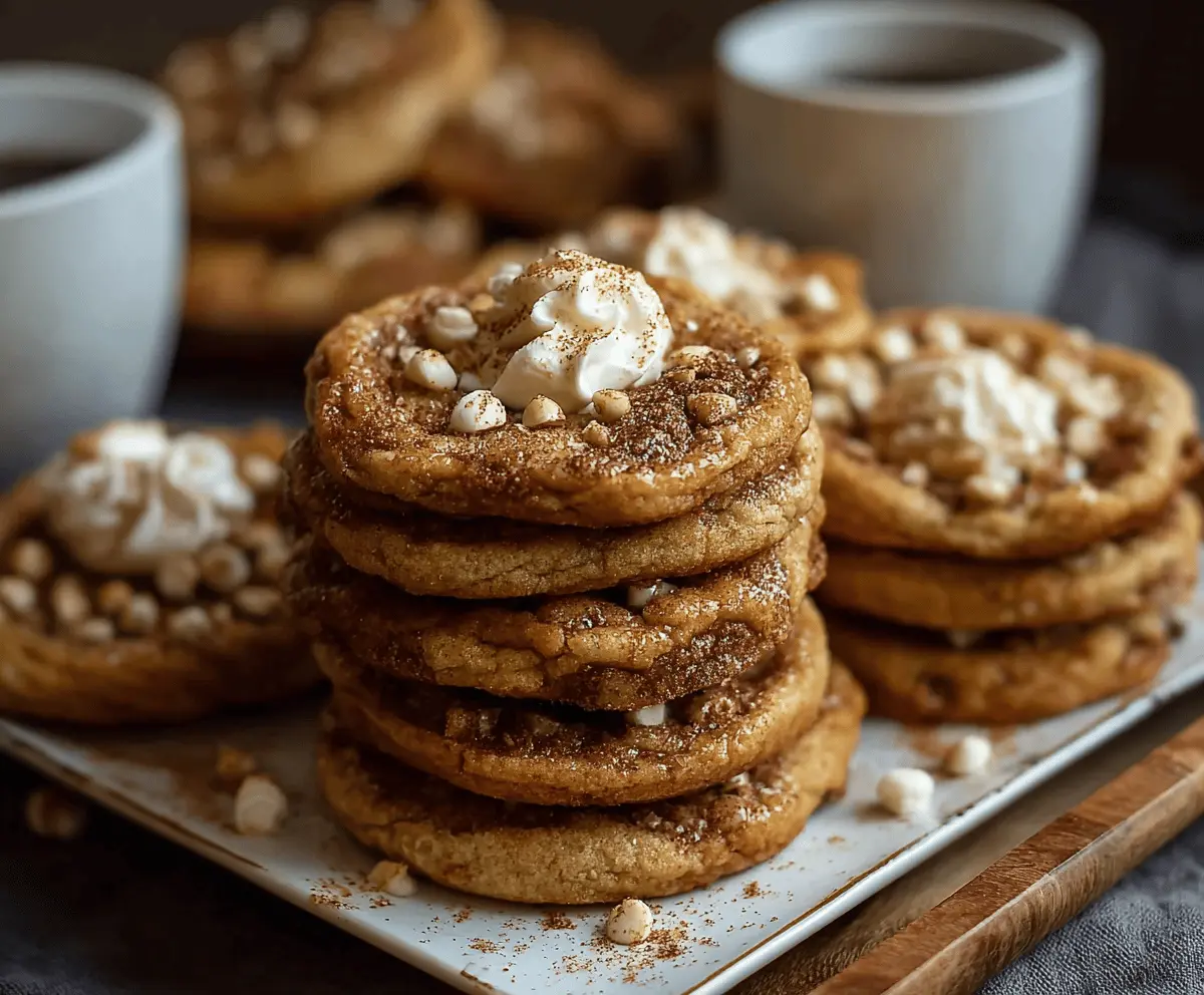 Chewy French Toast Cookies