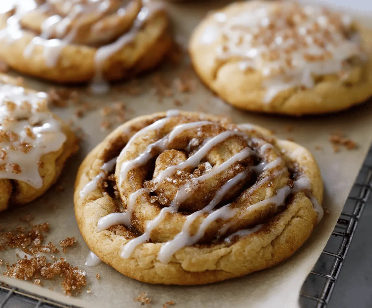 Cinnamon Roll Sugar Cookies