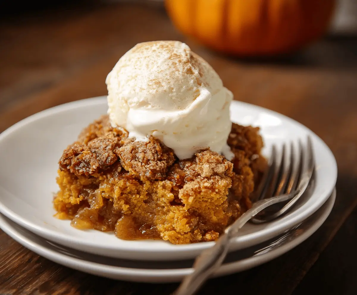 Pumpkin Cobbler