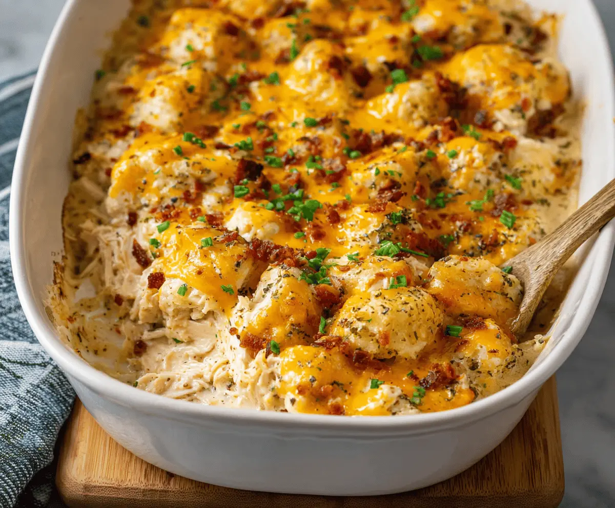 Crack Chicken Casserole Recipe