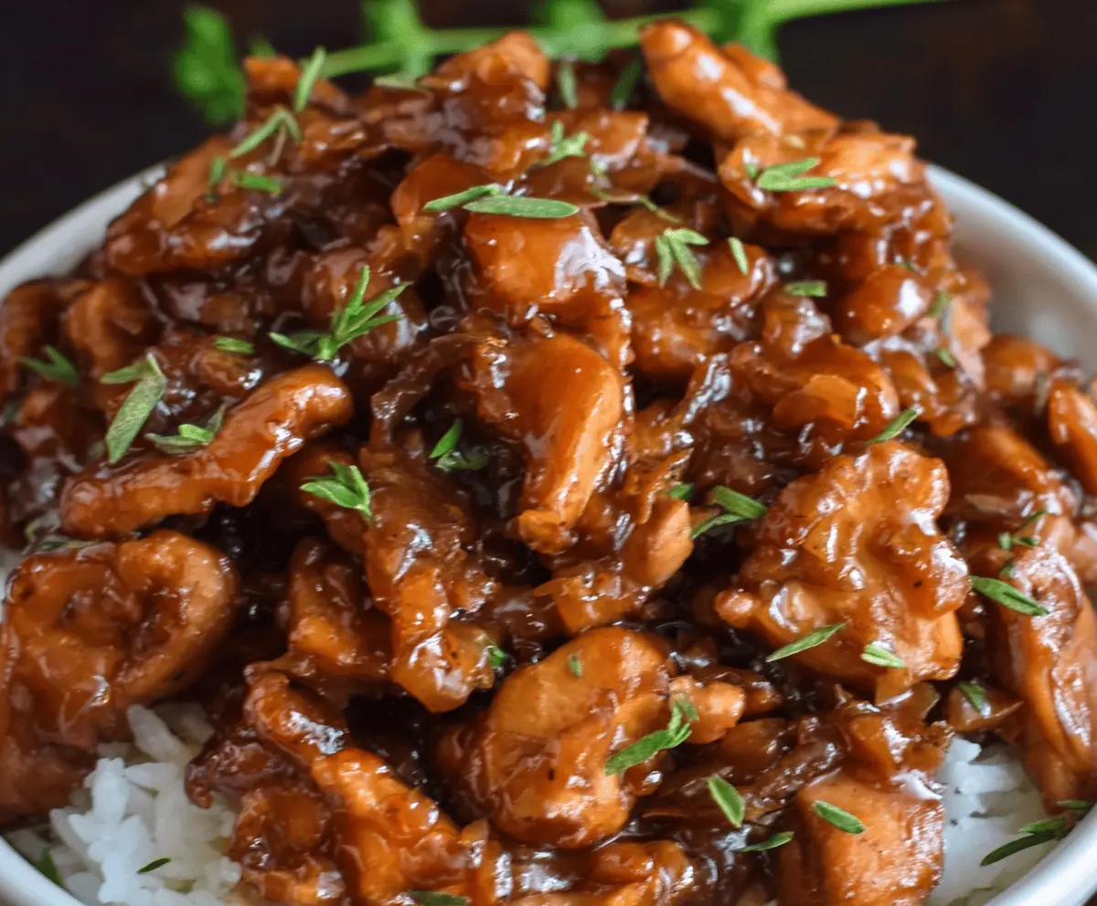 Easy Crock Pot Bourbon Chicken Recipe – Tender, Flavorful & Perfect!