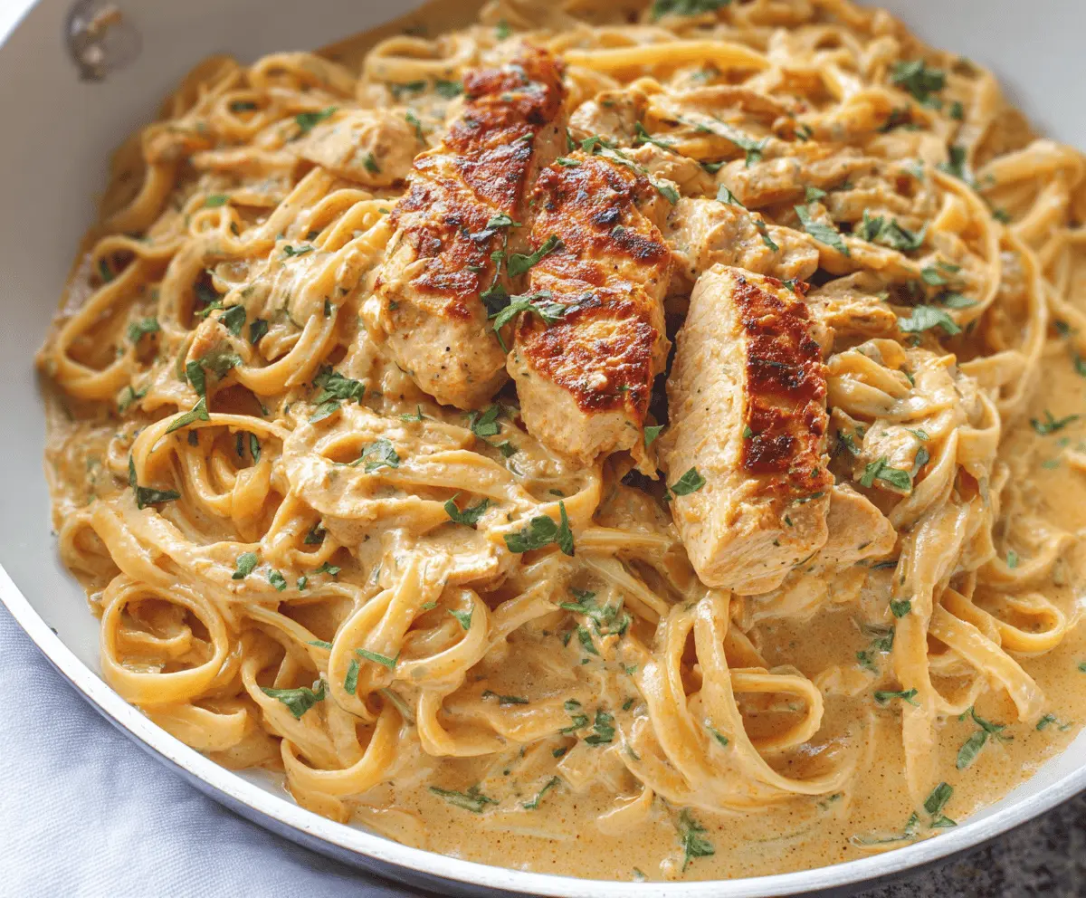 Creamy Cajun Chicken Pasta Crock Pot Recipe