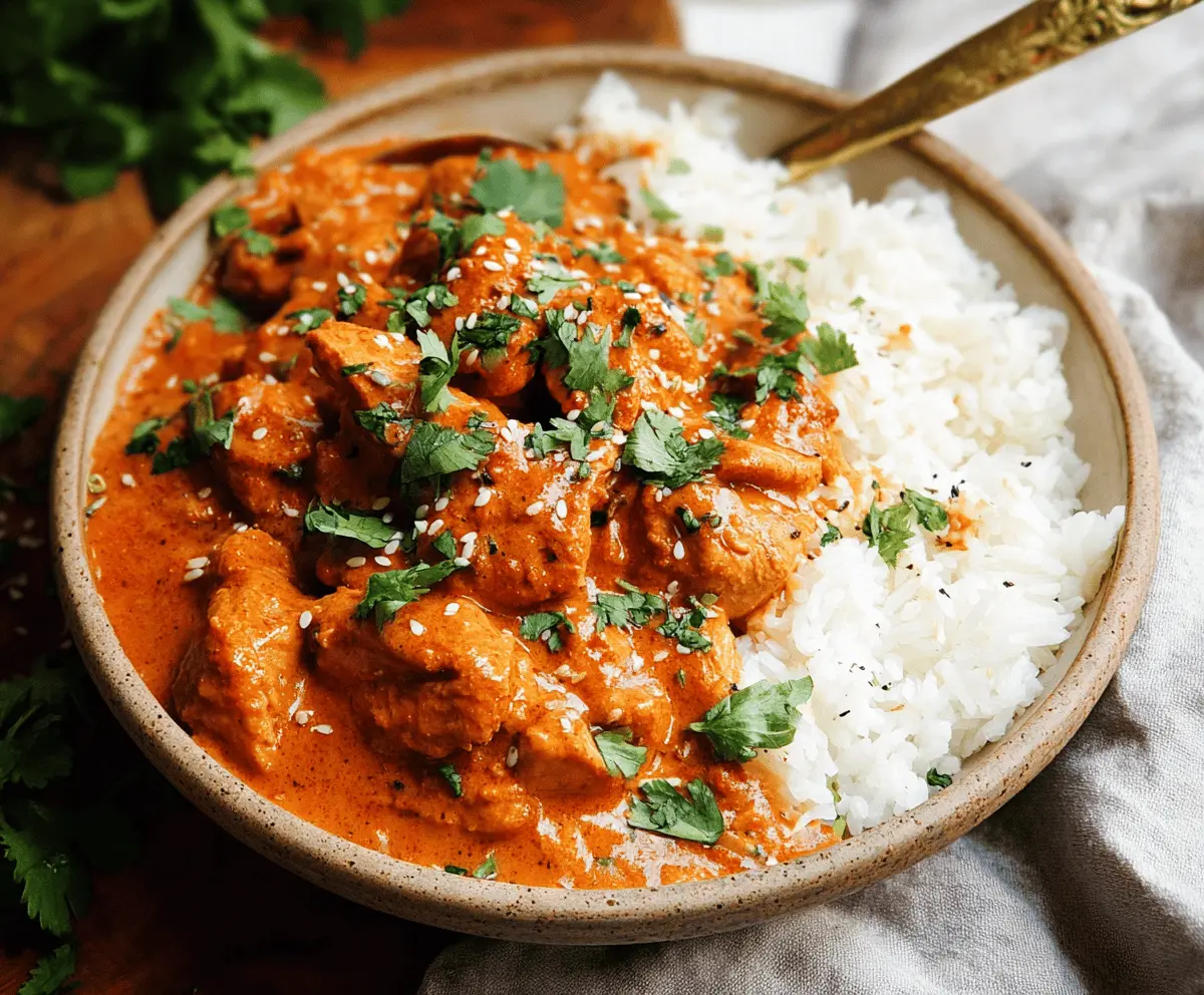 Easy Crockpot Butter Chicken Recipe – Creamy, Tender & Flavorful