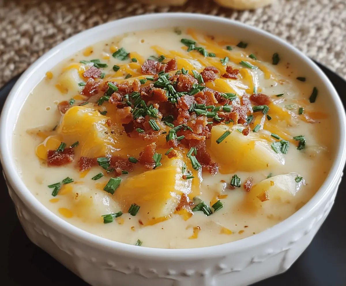 Crockpot Crack Potato Soup Recipe