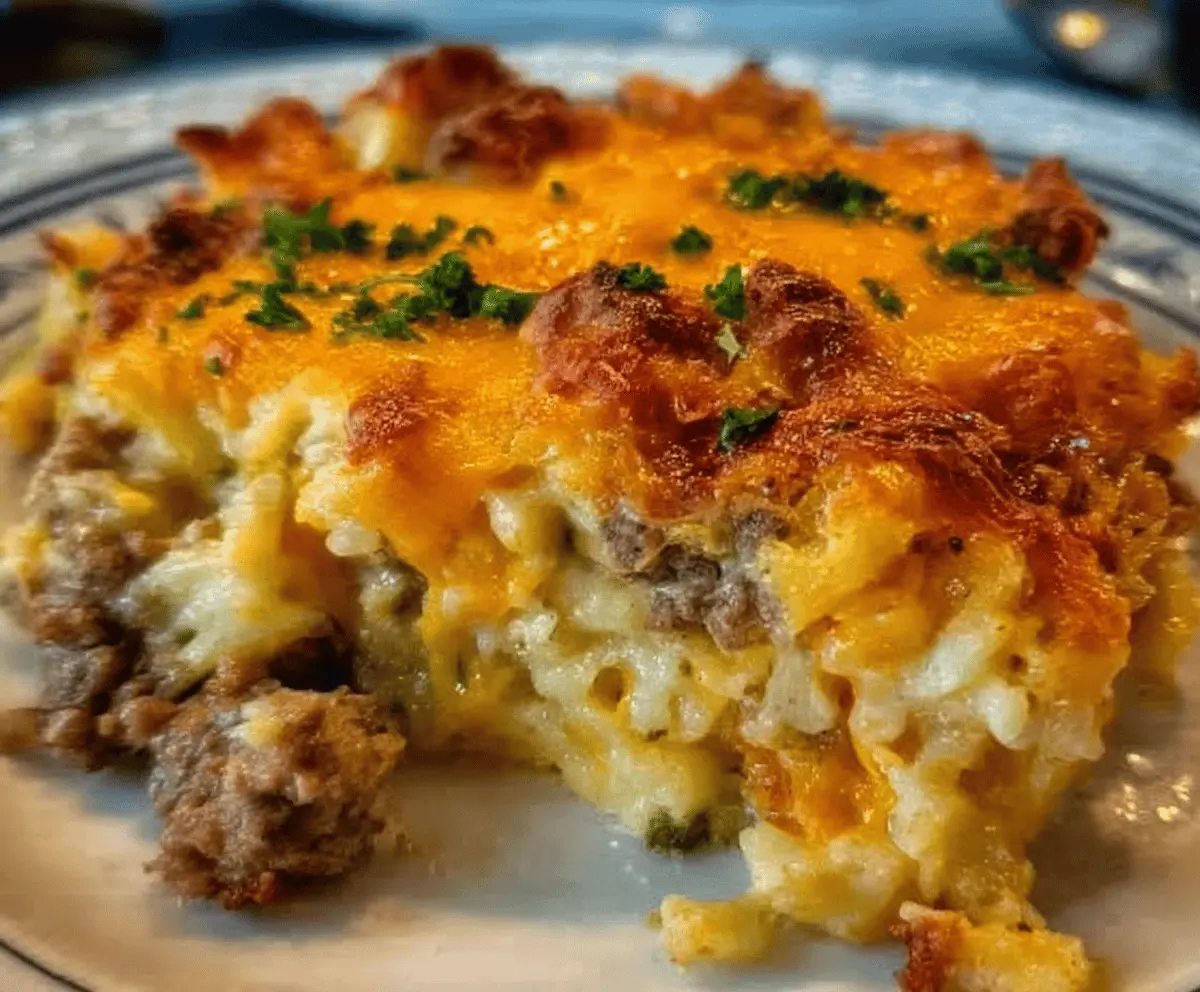 Delicious Dolly Parton's 5-Ingredient Casserole ready in 30 minutes, perfect for quick family dinners
