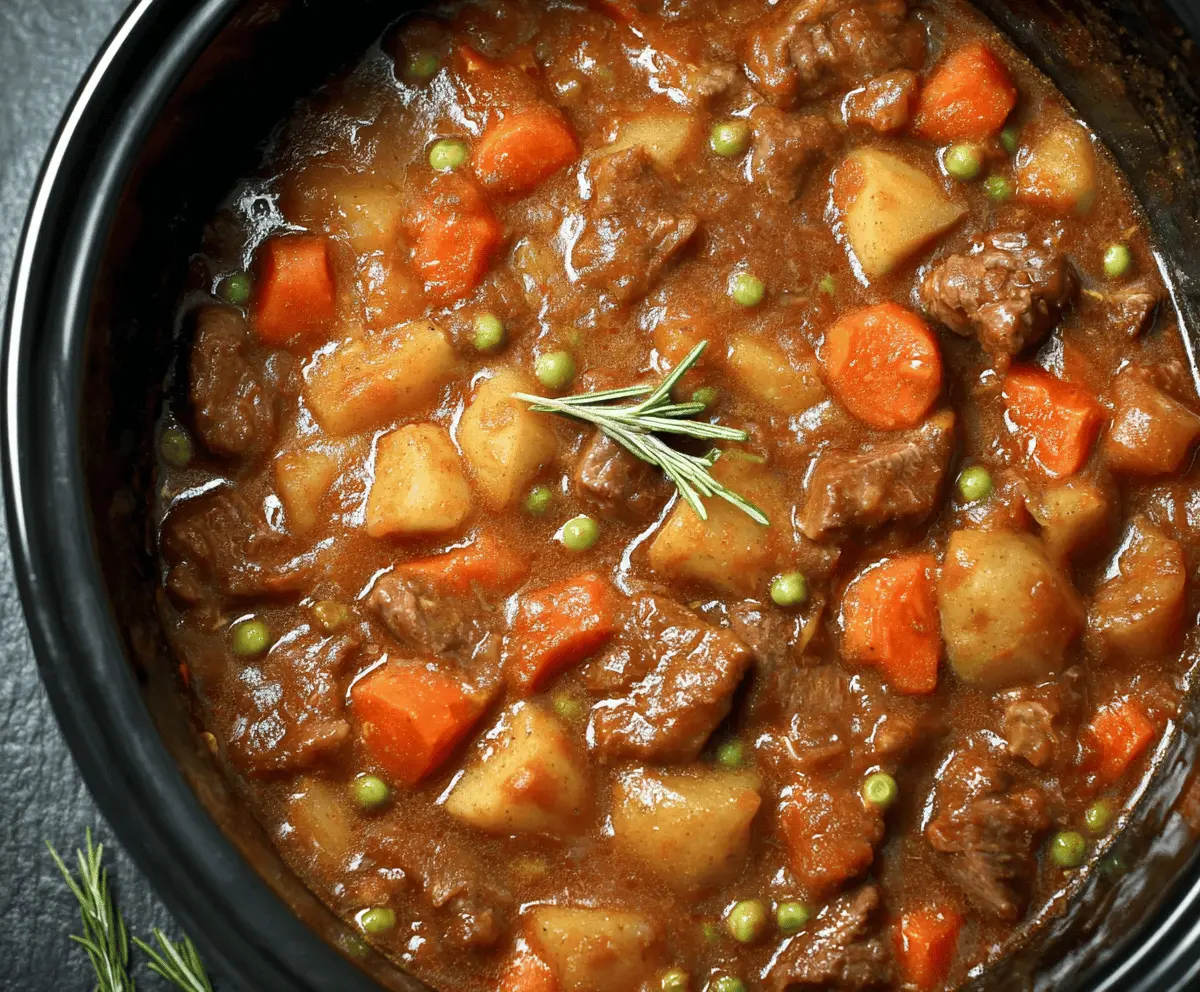 Hearty Classic Beef Stew Recipe