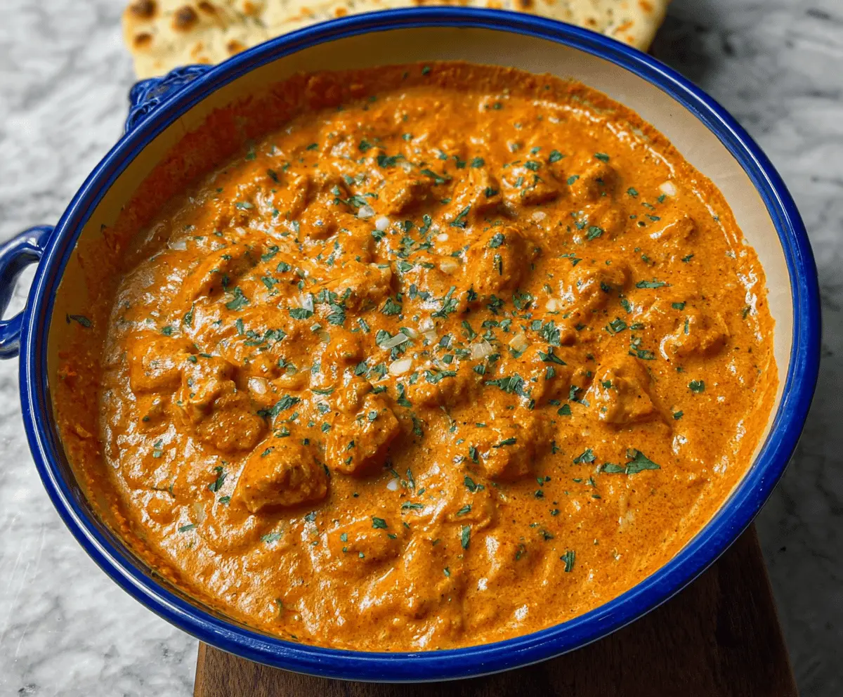 Homemade Butter Chicken