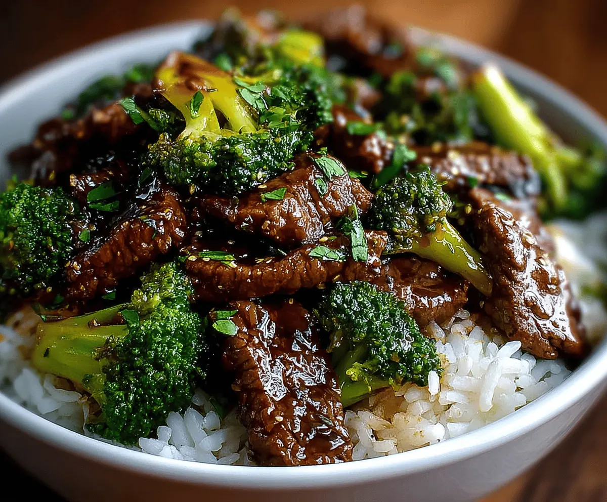Easy Crock Pot Beef and Broccoli Recipe for Tender, Flavorful Dinner