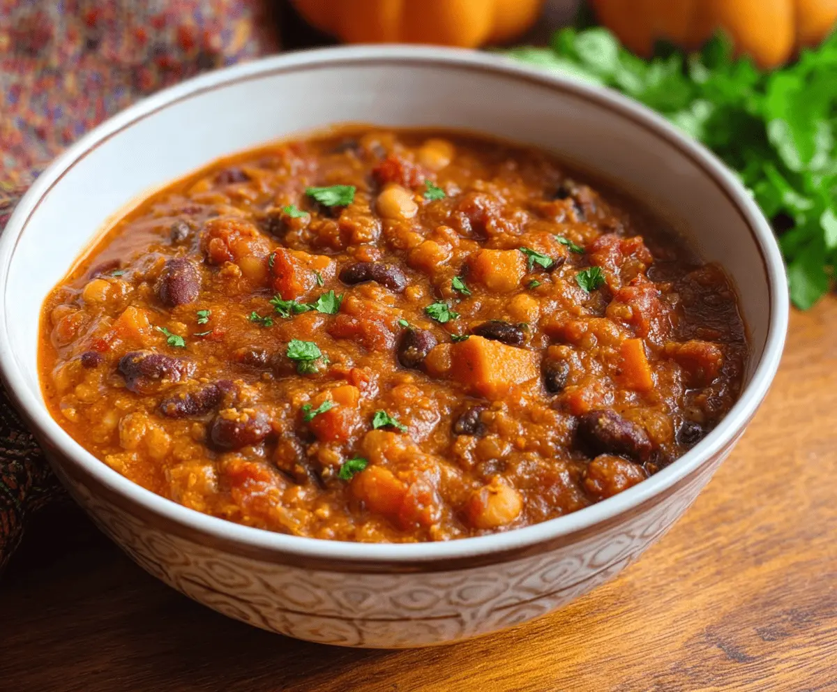 Pumpkin Chili
