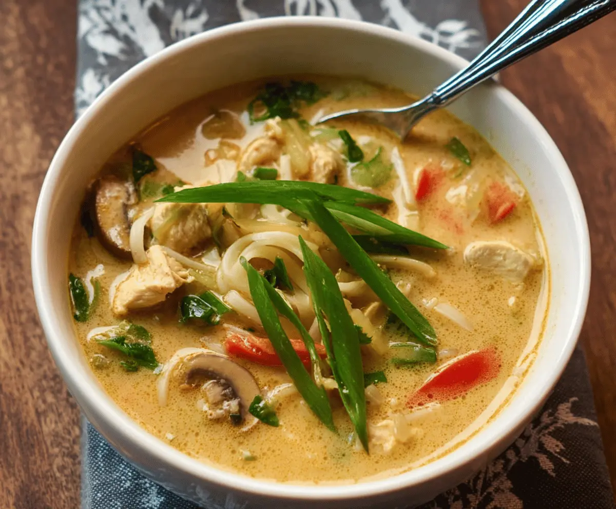 Simple Thai Chicken Soup