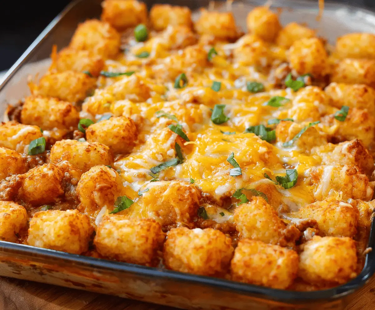 Tater Tot Casserole Recipe