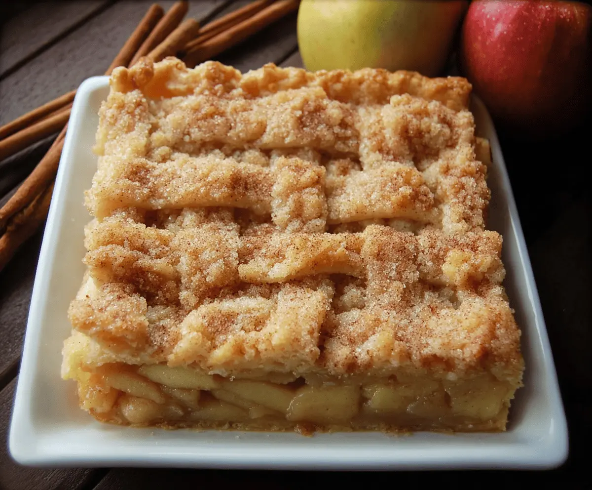 Easy Apple Slab Pie Recipe – Perfect Fall Dessert