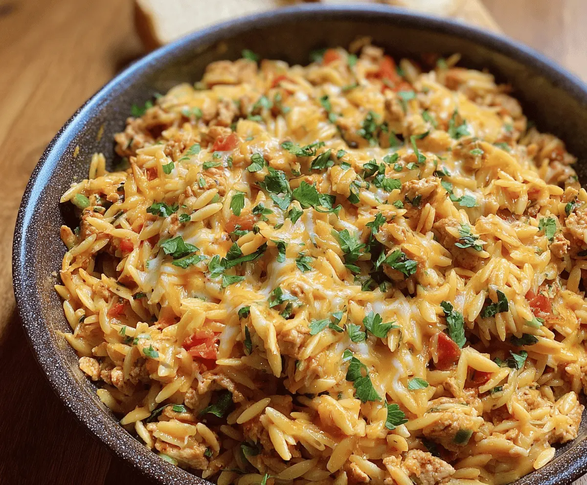 Easy and Delicious Ground Turkey Orzo Recipe