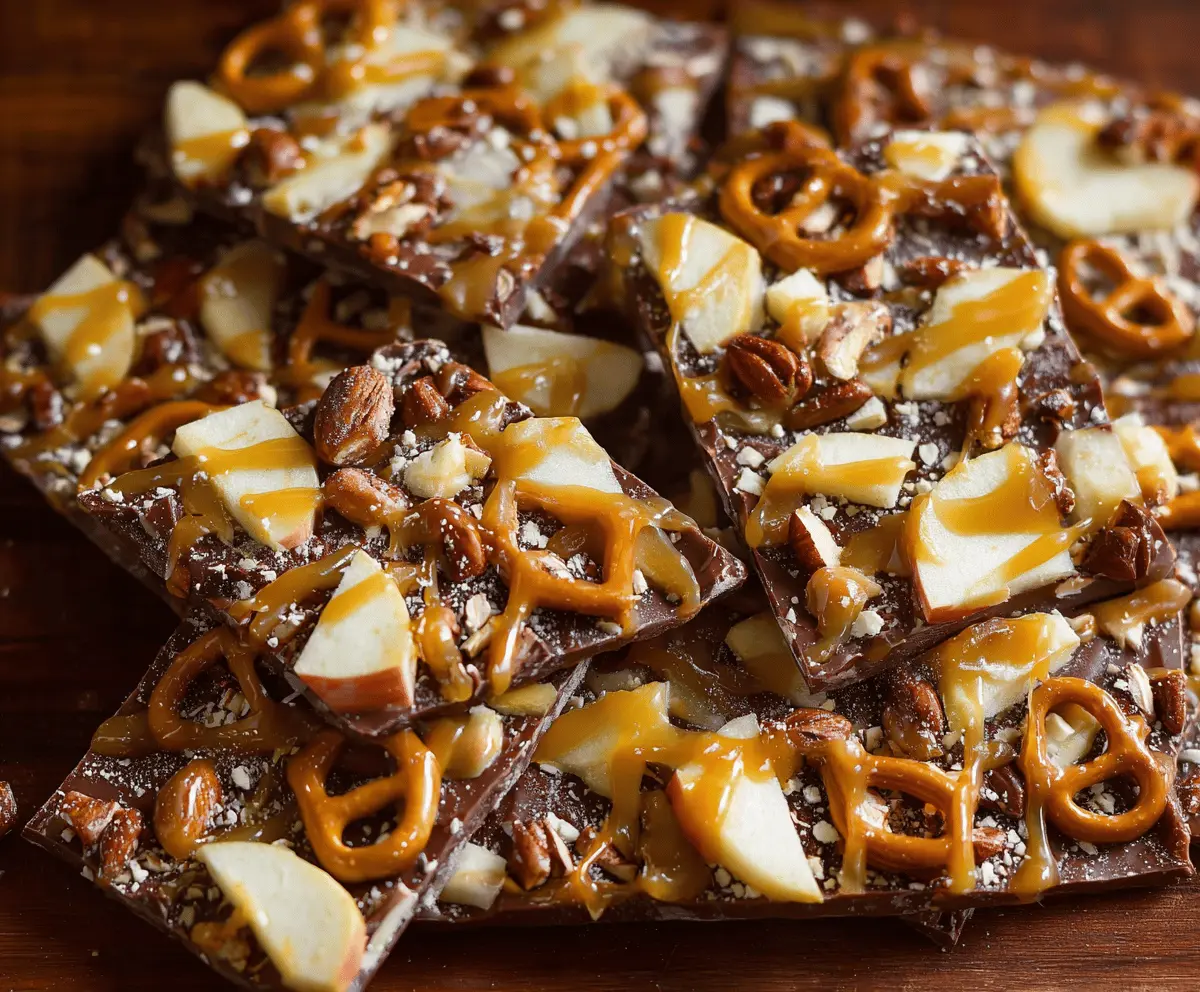 Easy Caramel Apple Bark Recipe – Sweet & Crunchy Fall Treat