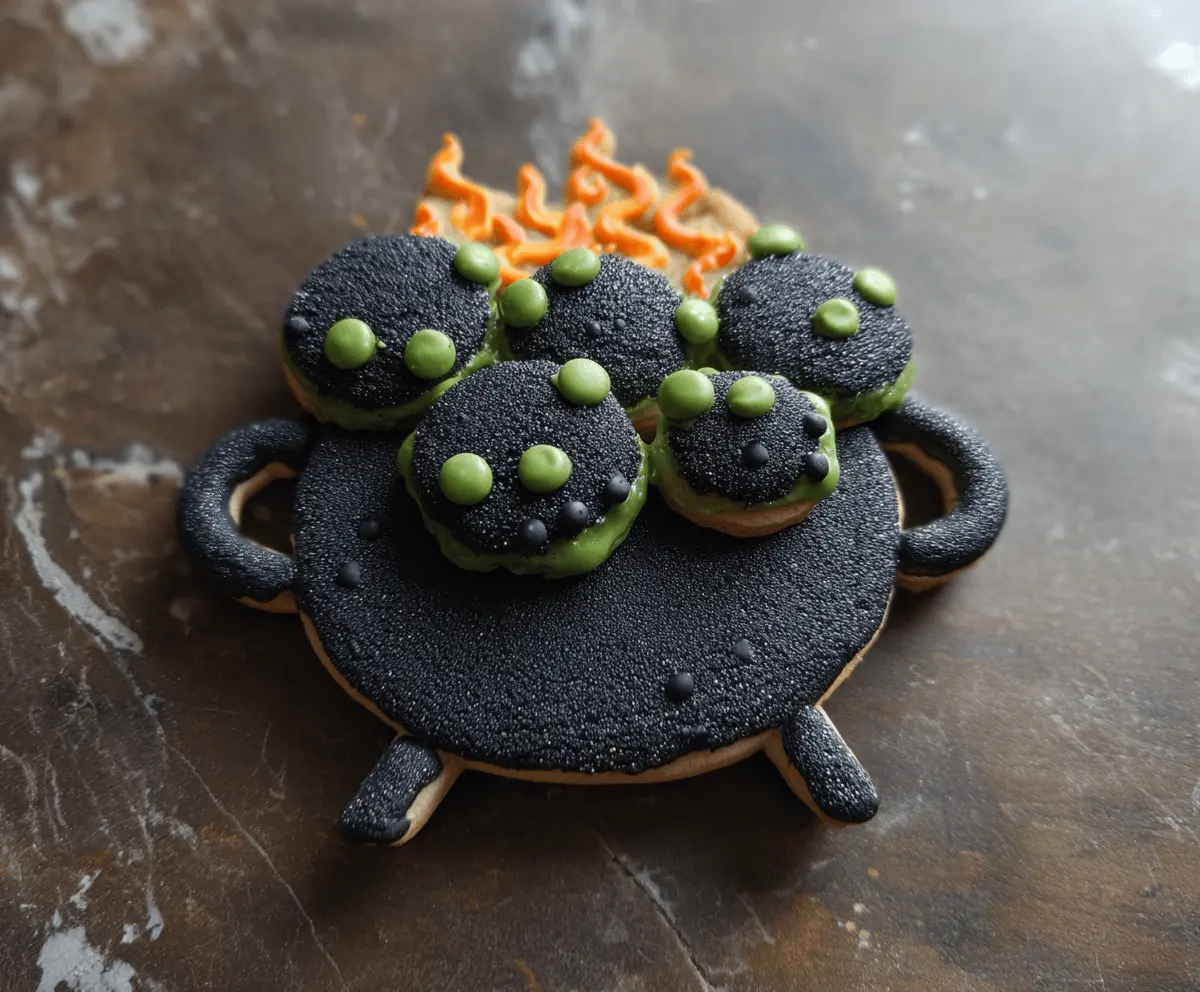 Best Ever Cauldron Cookies Recipe for Halloween Treats