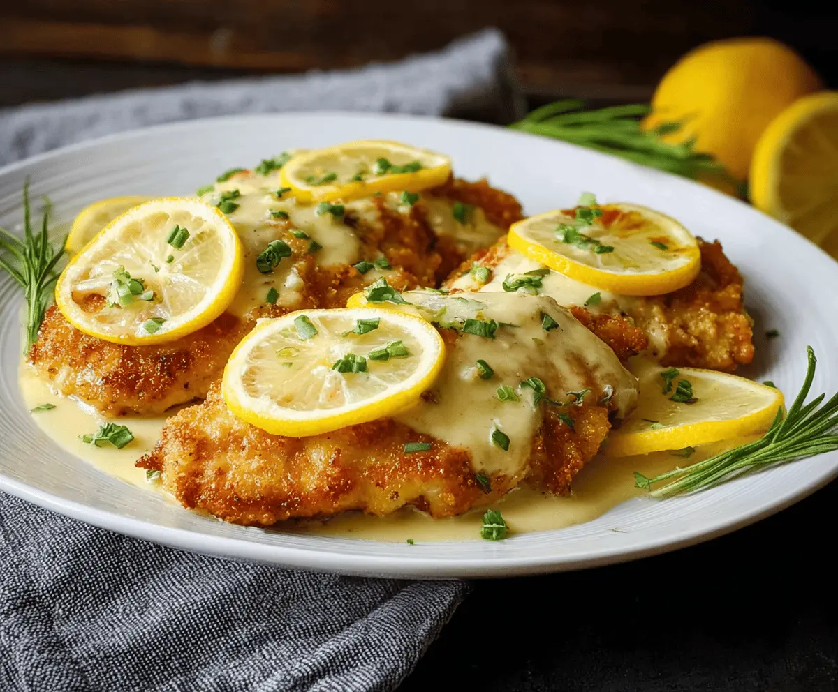 Easy Comforting Lemon Chicken Romano Recipe for Family Dinner