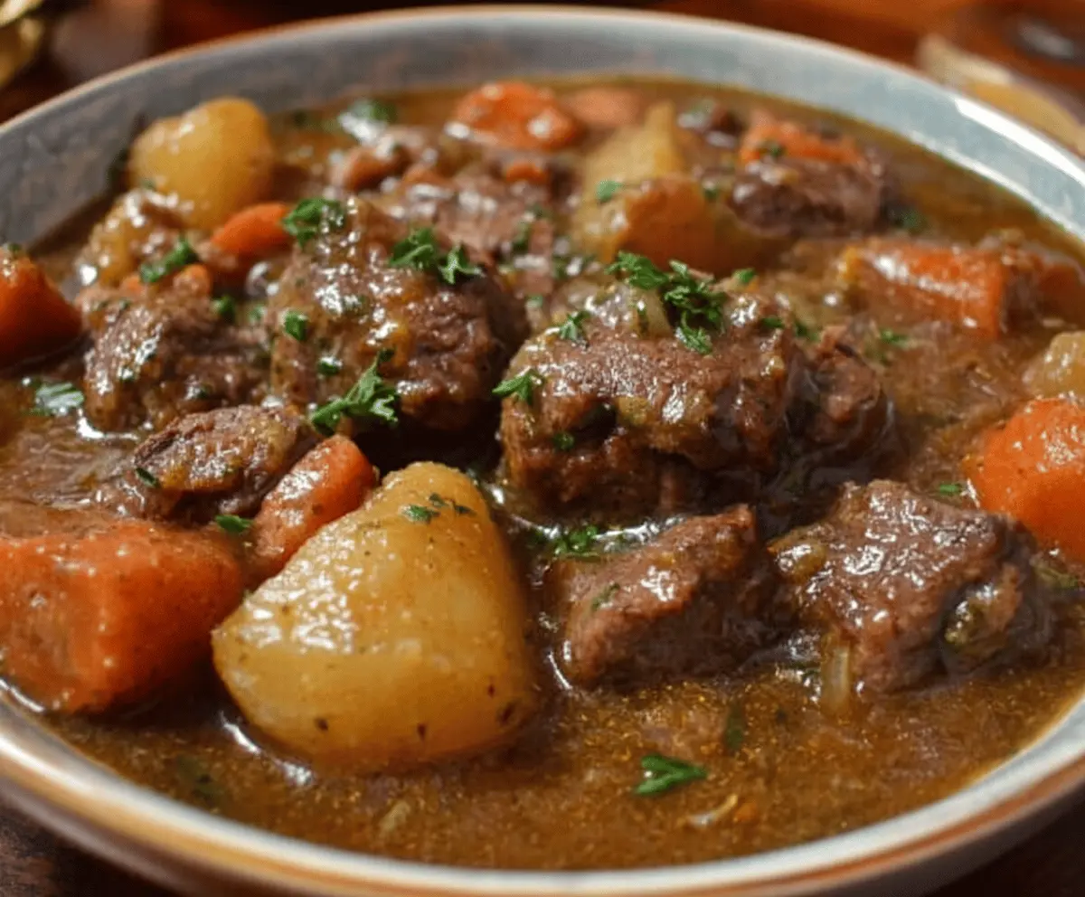 Classic Old Fashioned Beef Stew Recipe for Hearty Comfort Meal