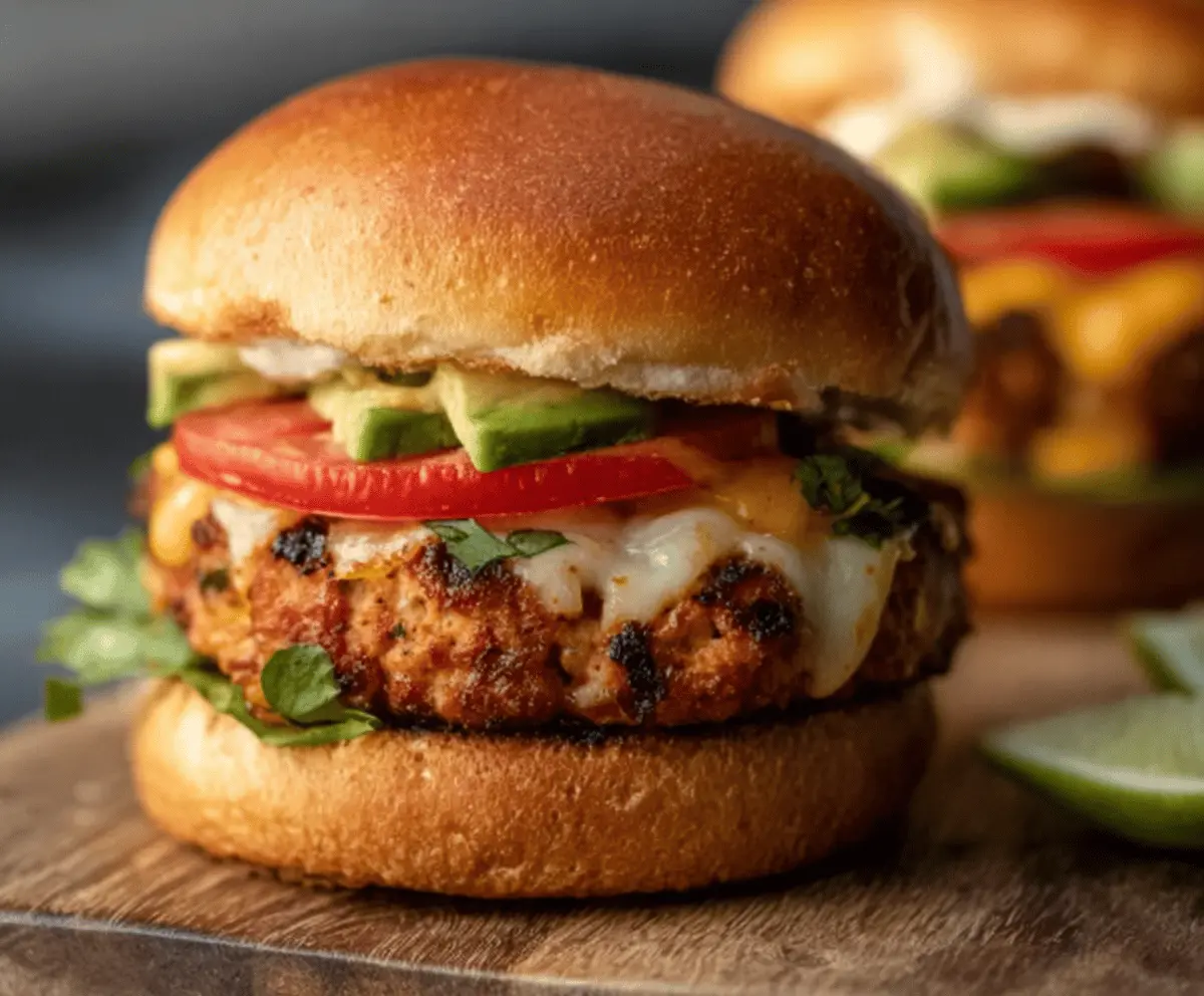 Spicy Southwest Turkey Burgers Recipe – Flavorful & Easy
