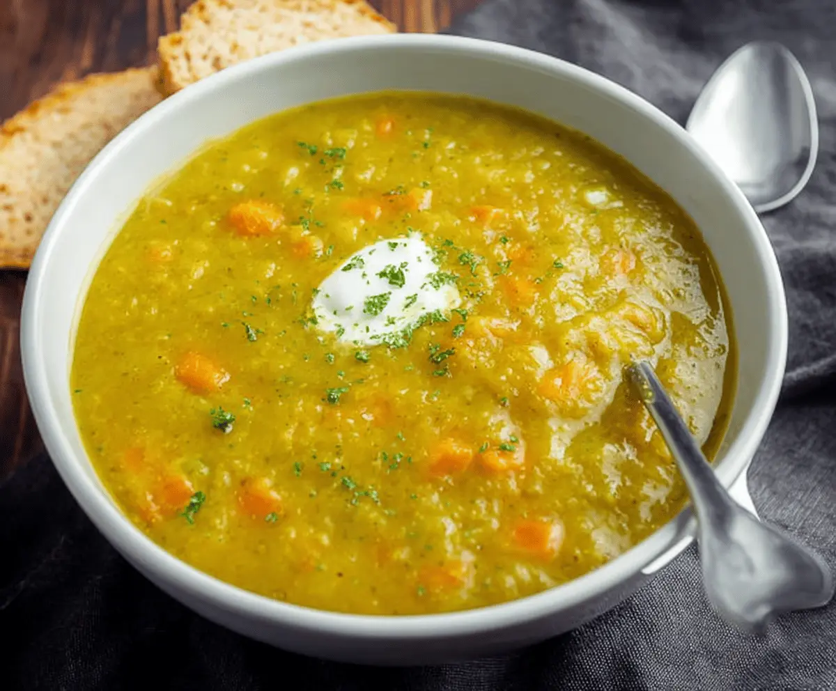 Easy and Hearty Split Pea Soup Recipe