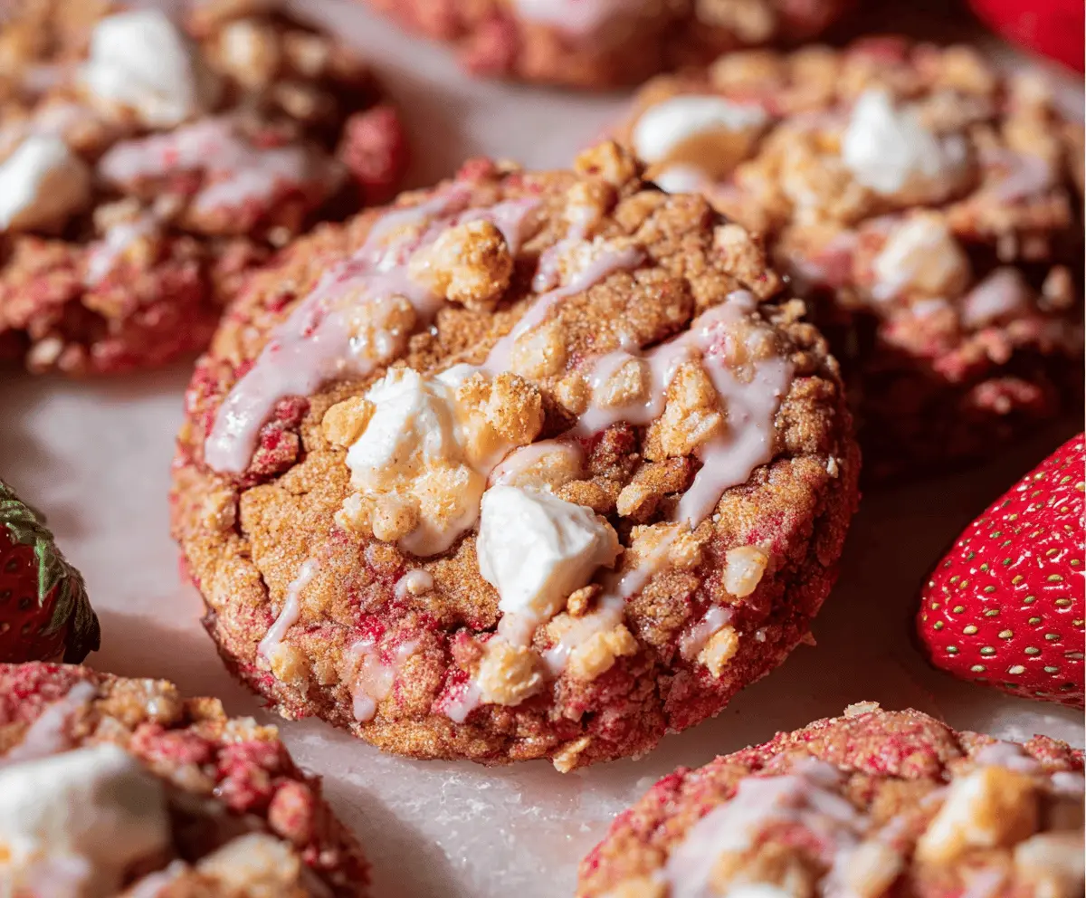 Irresistible Strawberry Crunch Cookies Recipe for Sweet Treats