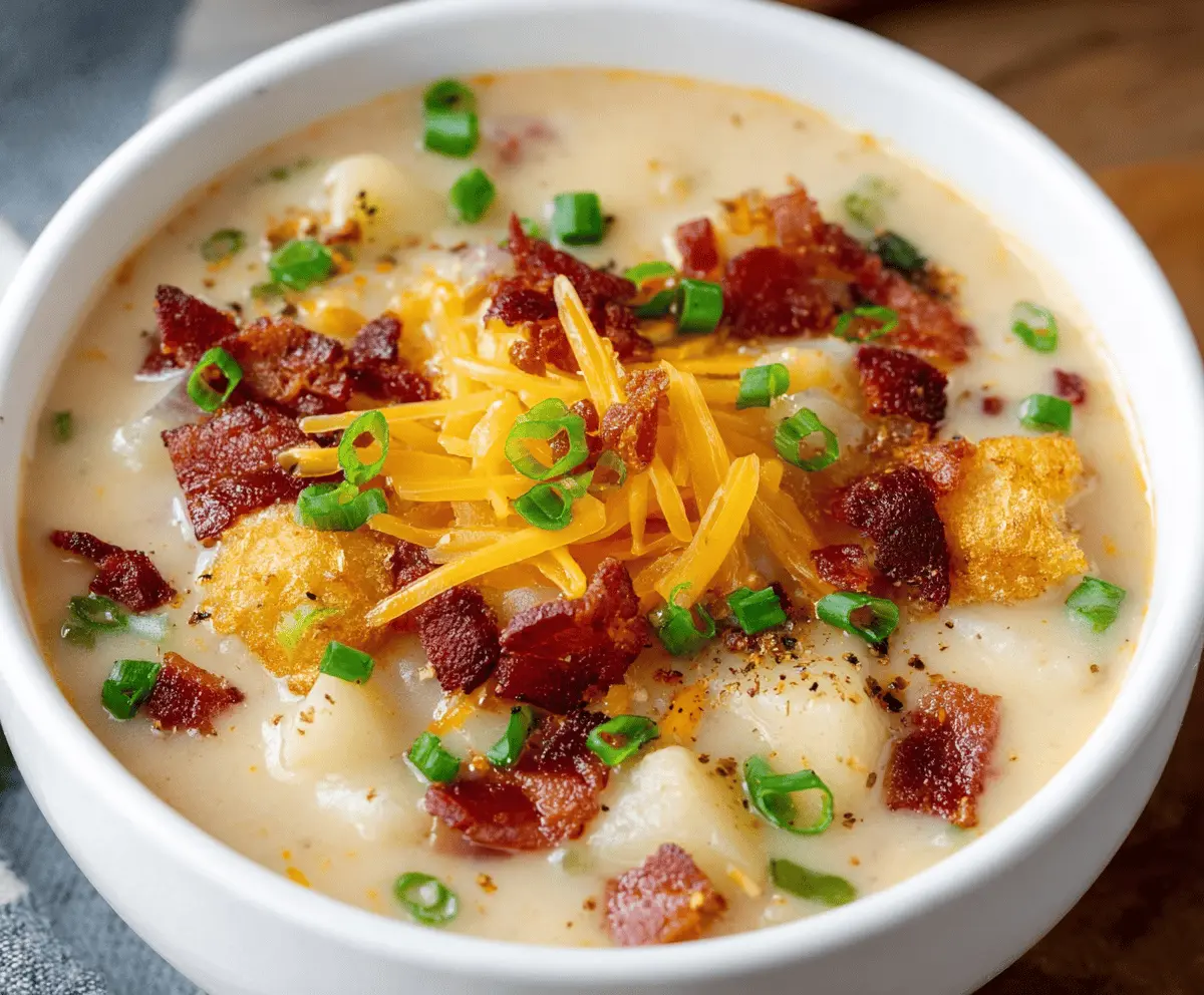 Best Crockpot Potato Soup Recipe for Easy, Creamy Comfort