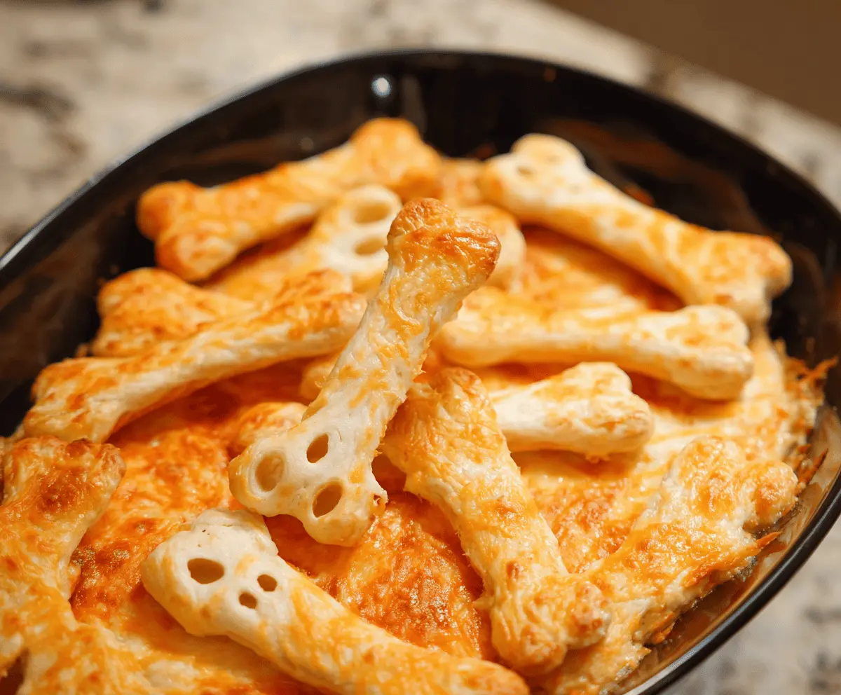 Cheesy Breadstick Bones: Easy Halloween Appetizer Recipe