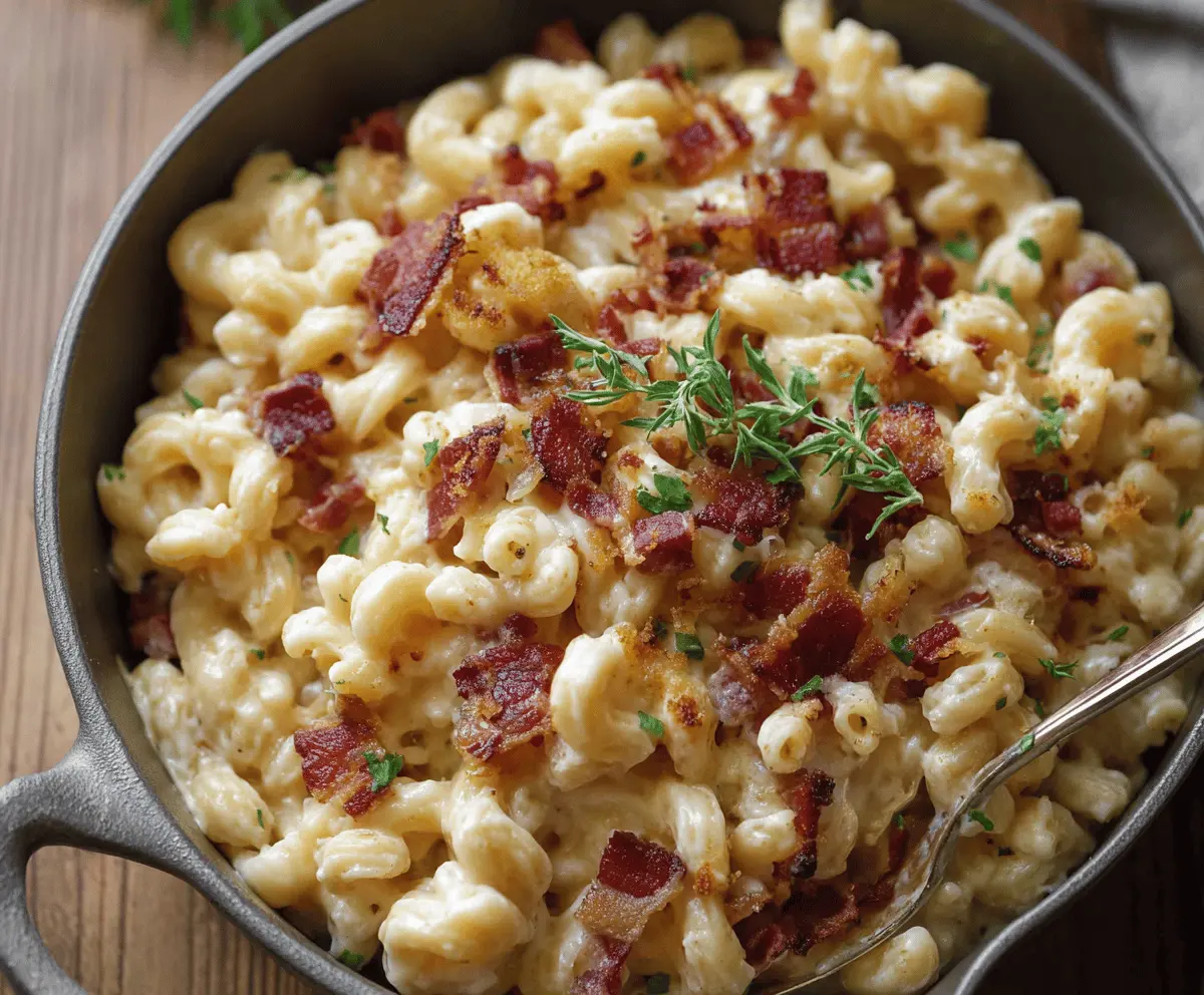 Classic Bacon Mac and Cheese Recipe
