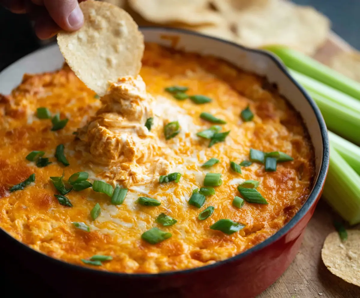 Easy Best Buffalo Chicken Dip