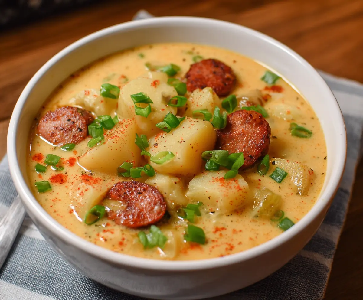 Easy Cajun Potato Soup Recipe