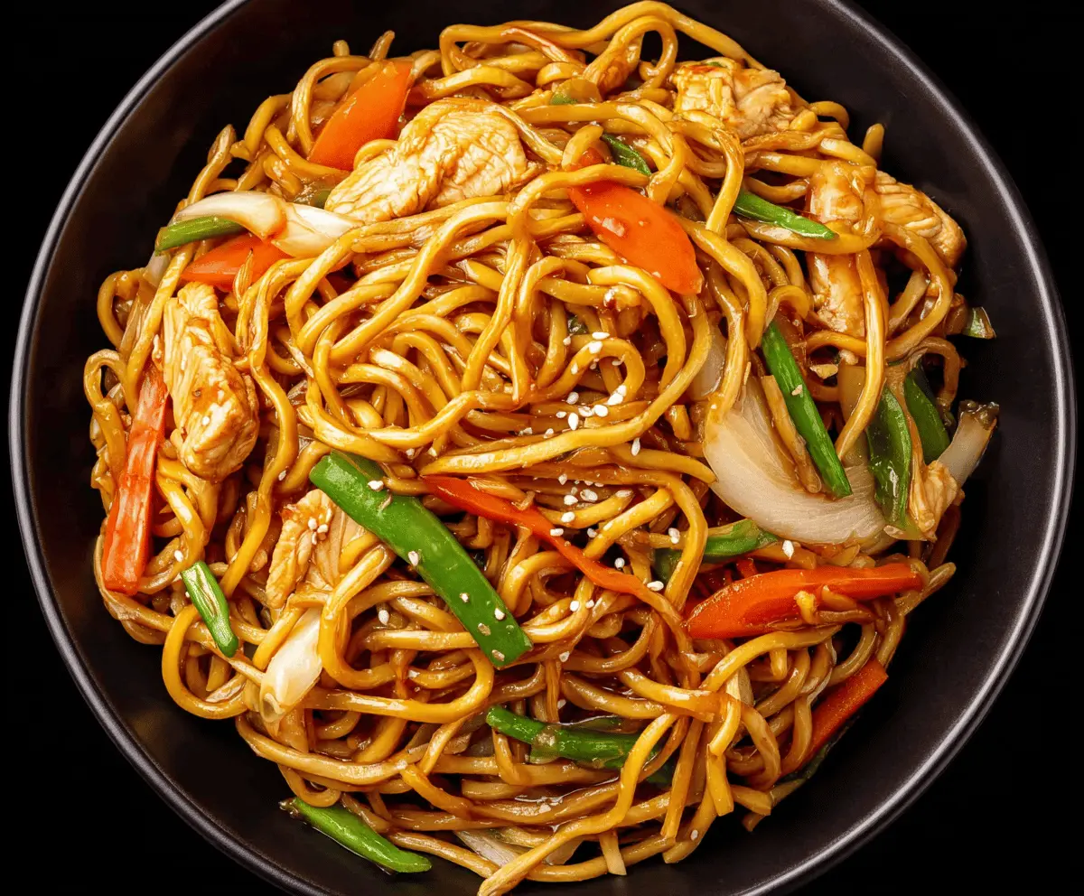 Easy Chicken Chow Mein Recipe