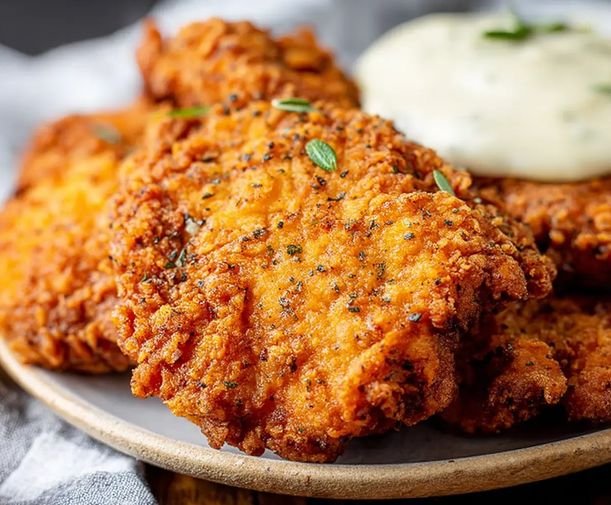 Crispy Country Fried Chicken Recipe