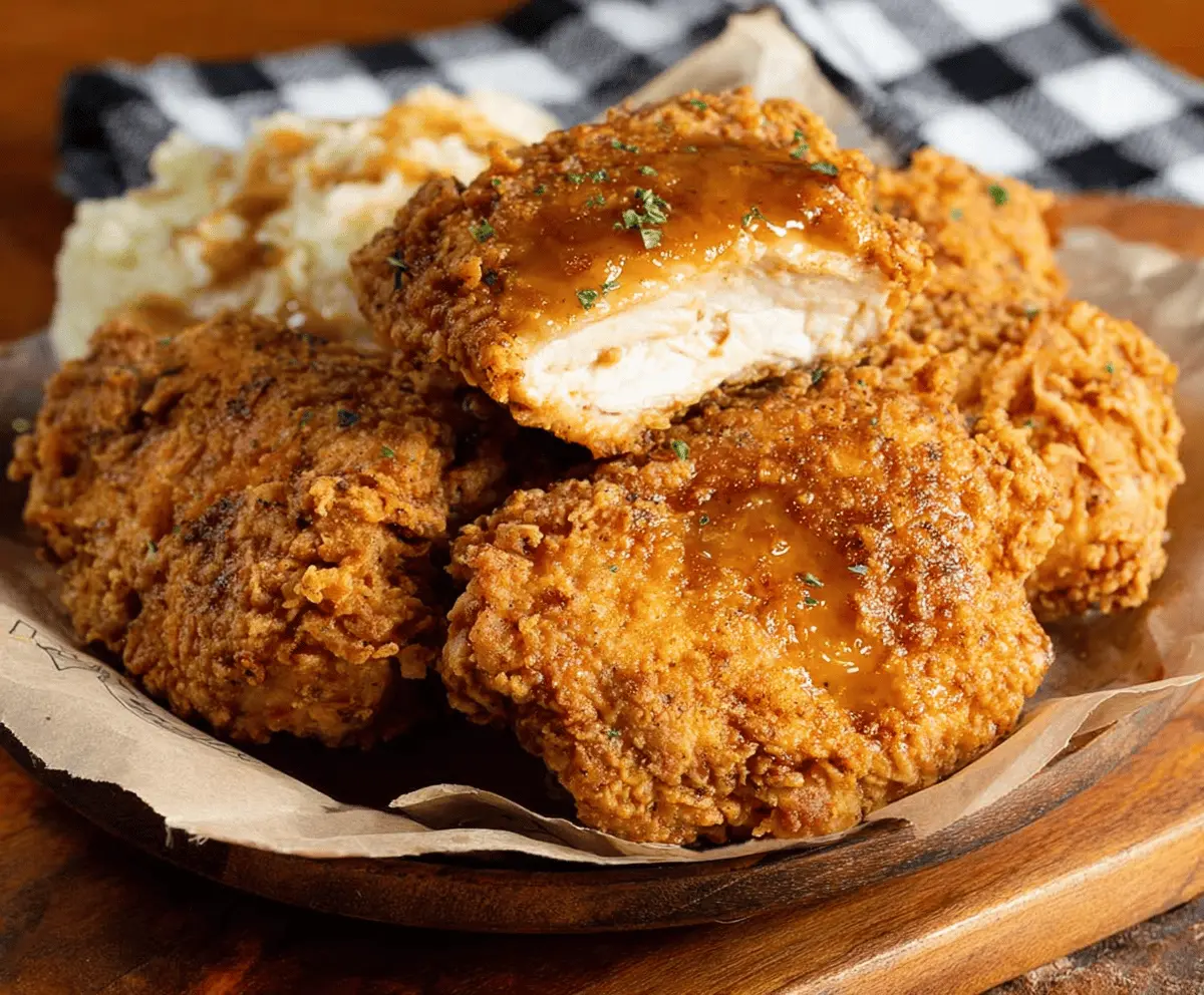 Crispy Country Fried Chicken Recipe