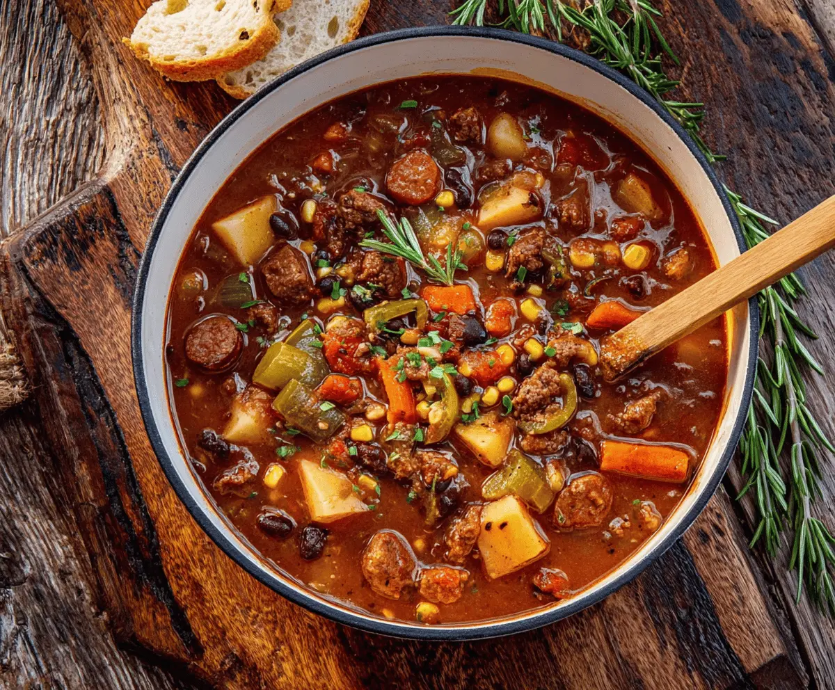 Easy Cowboy Stew Recipe