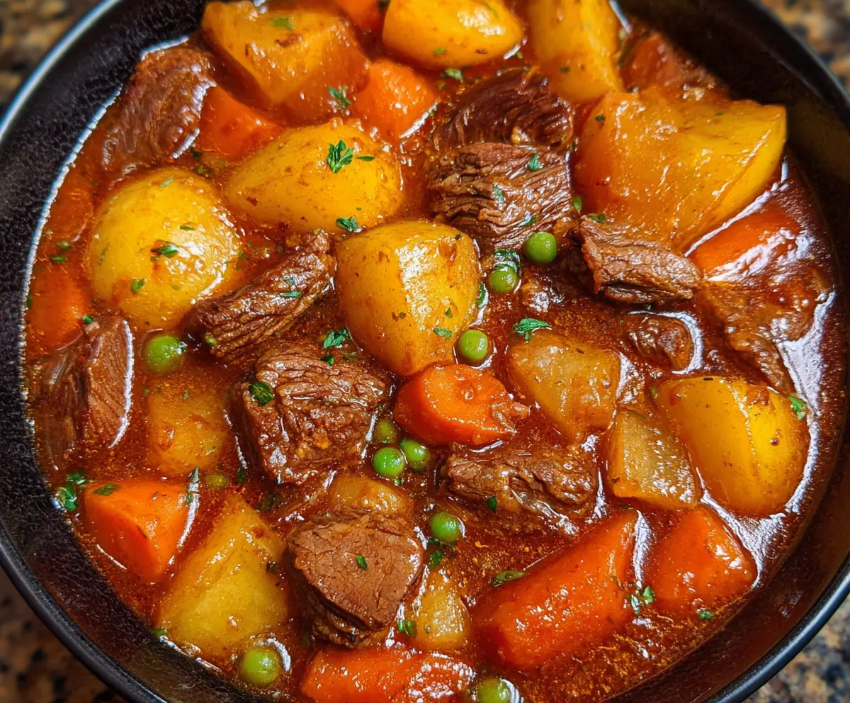 Easy Homemade Beef Stew Recipe