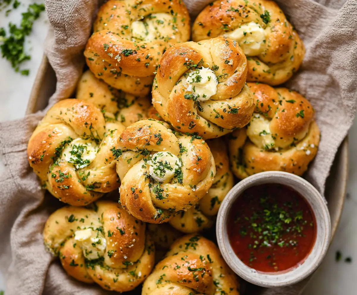 Easy Garlic Knots Recipe