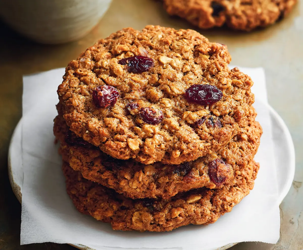 Easy Soft Oatmeal Cookies Recipe