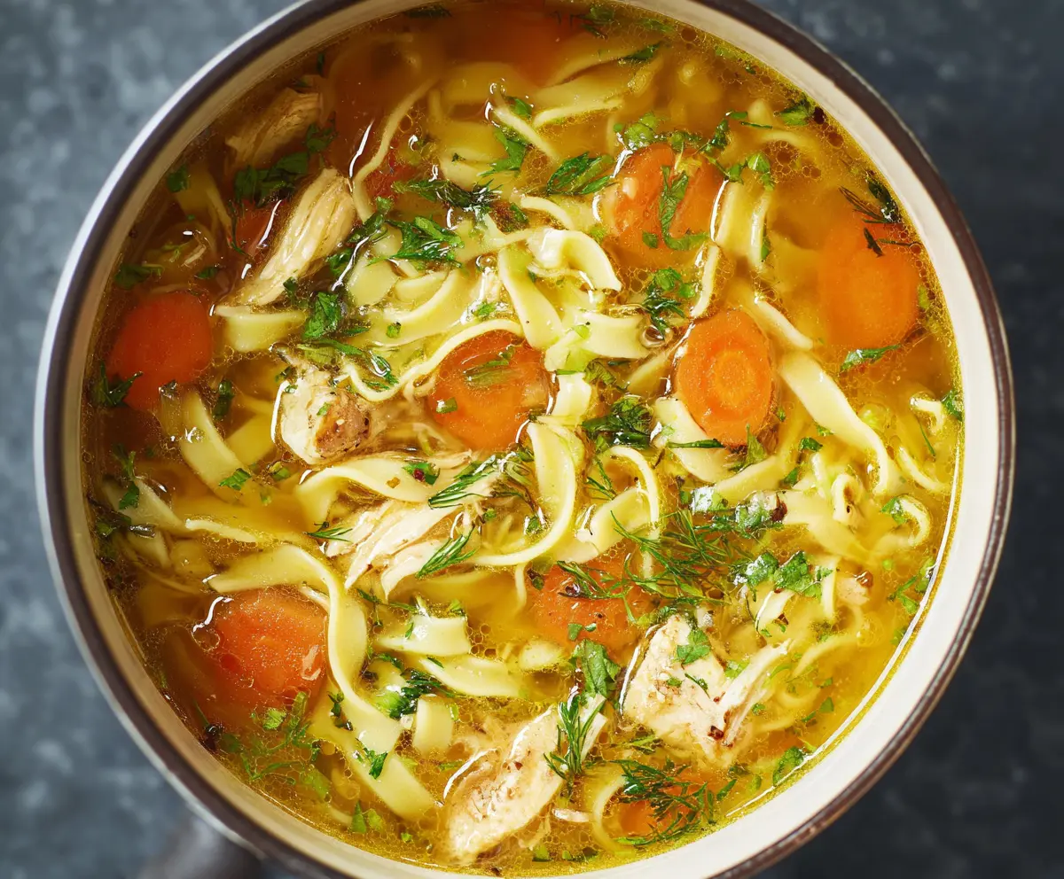 Classic Chicken Noodle Soup Recipe