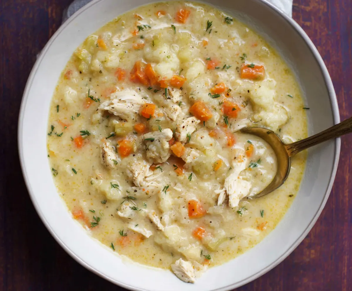 Quick Cauliflower Chicken Soup Recipe