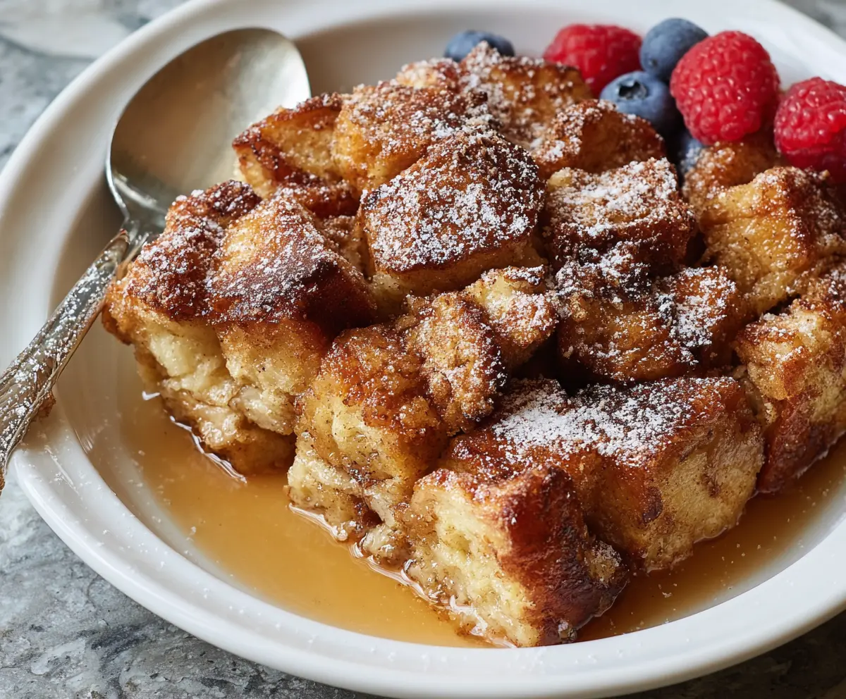 Easy Baked French Toast Casserole