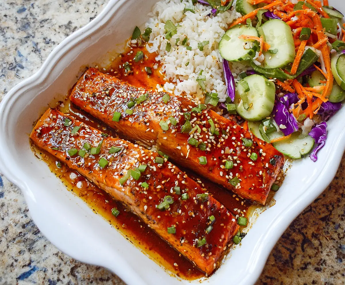 Easy Baked Teriyaki Salmon Recipe