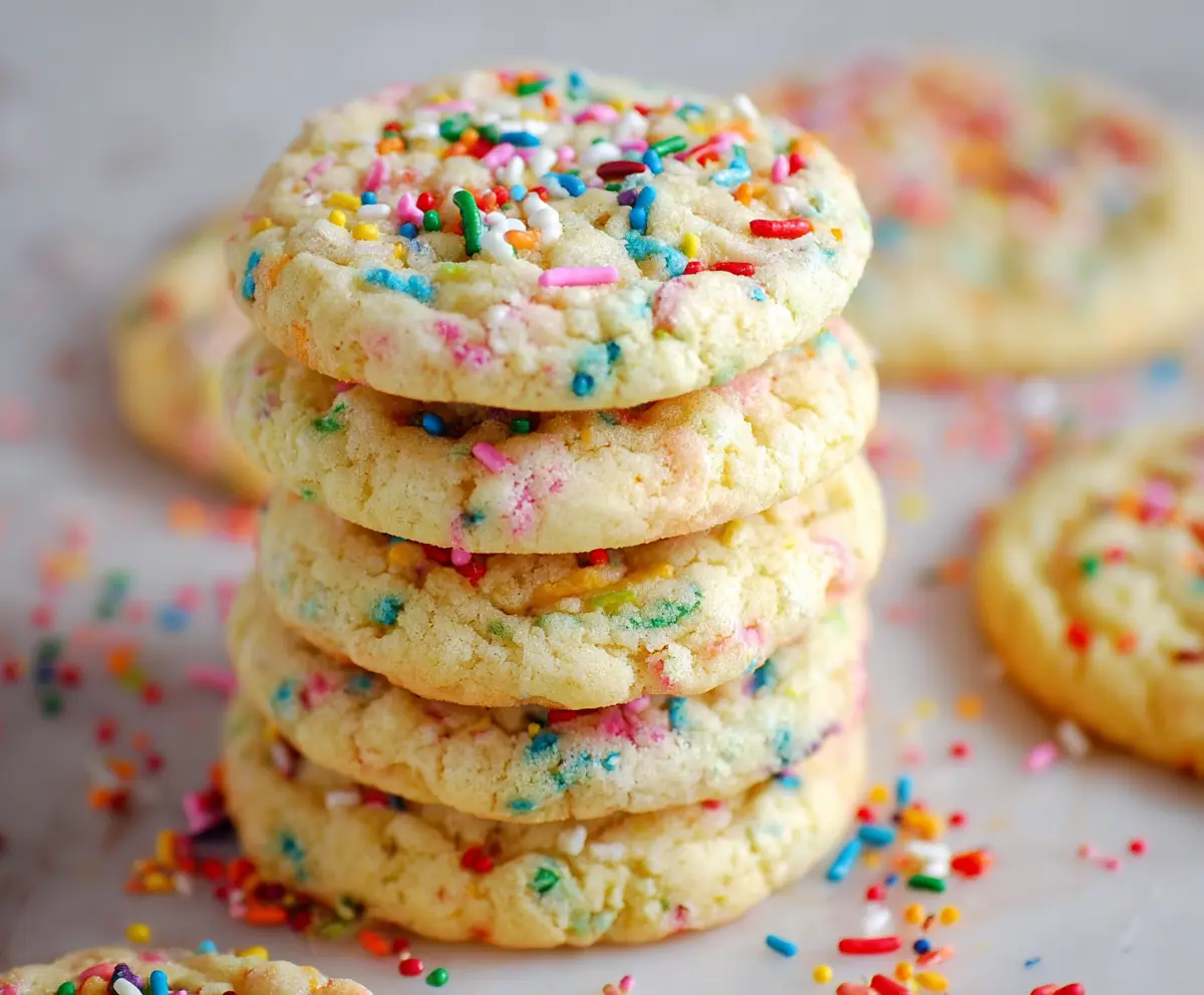 Easy Cake Mix Cookies Recipe