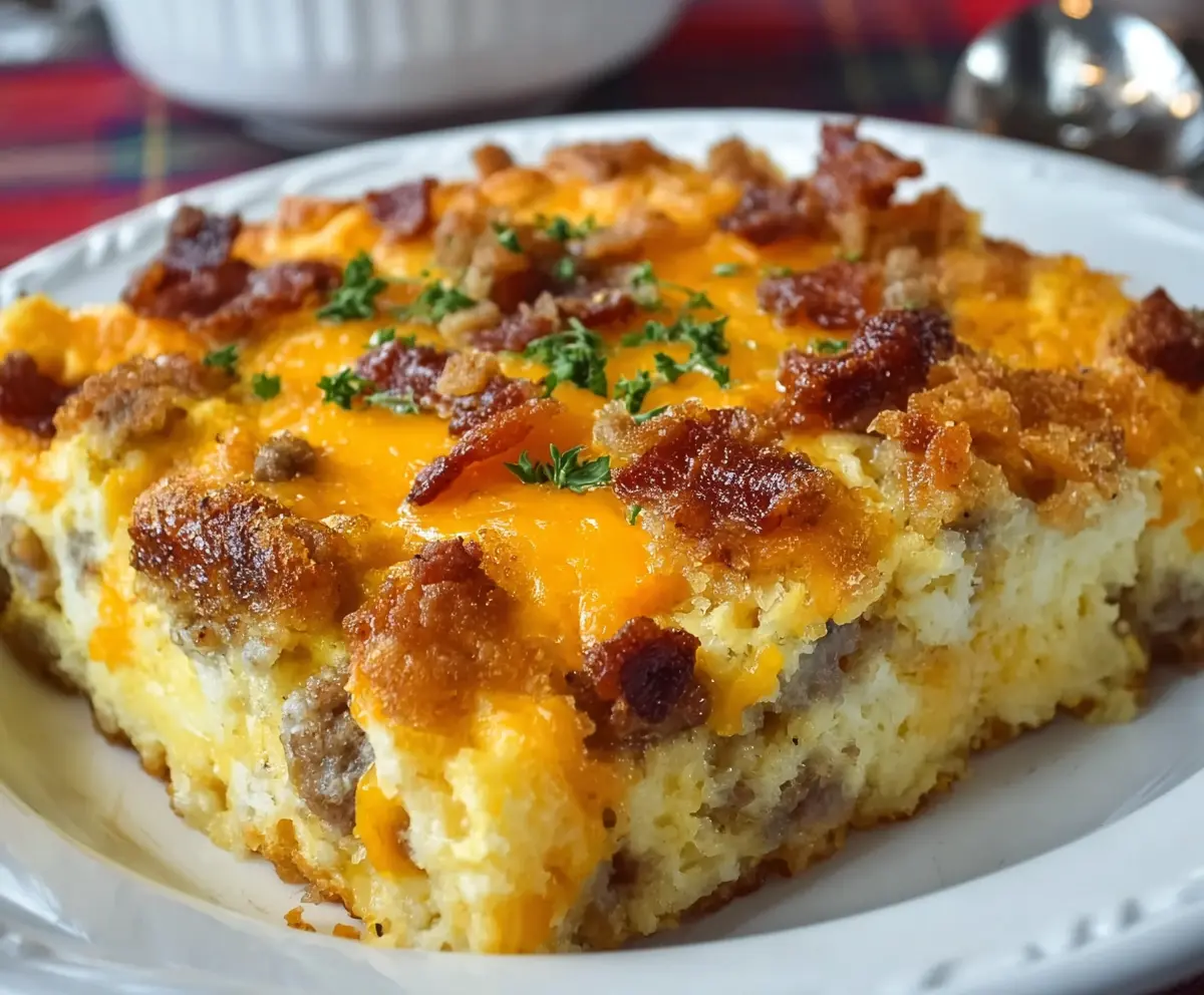 Easy Crack Breakfast Casserole Recipe